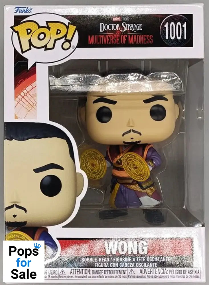 #1001 Wong - Marvel Doctor Strange 2 Multiverse Funko POP - PopsforSale.co.uk