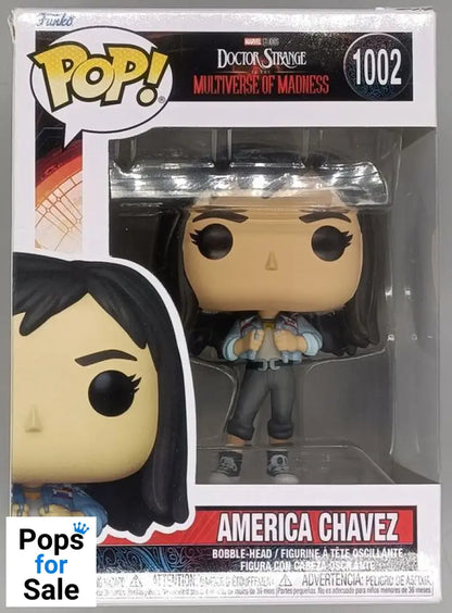 1002 America Chavez Marvel Doctor Strange 2 - Damaged Box Funko POP