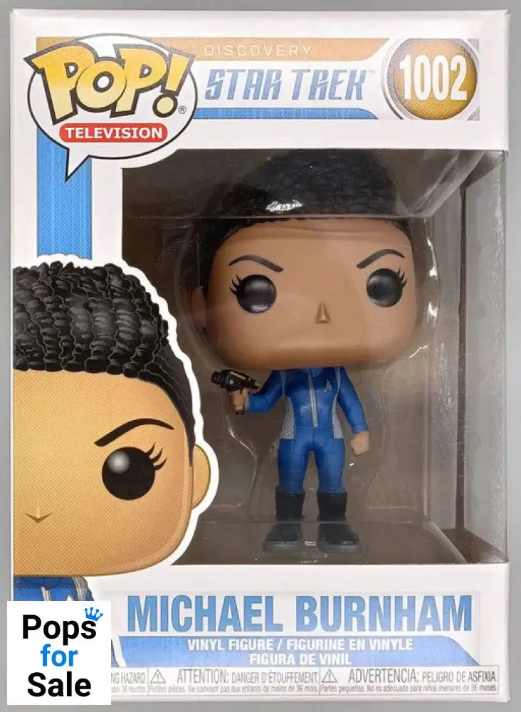 #1002 Michael Burnham - Star Trek: Discovery Funko POP - PopsforSale.co.uk