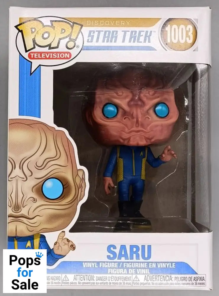 #1003 Saru - Star Trek: Discovery - Box Damaged Funko POP - PopsforSale.co.uk