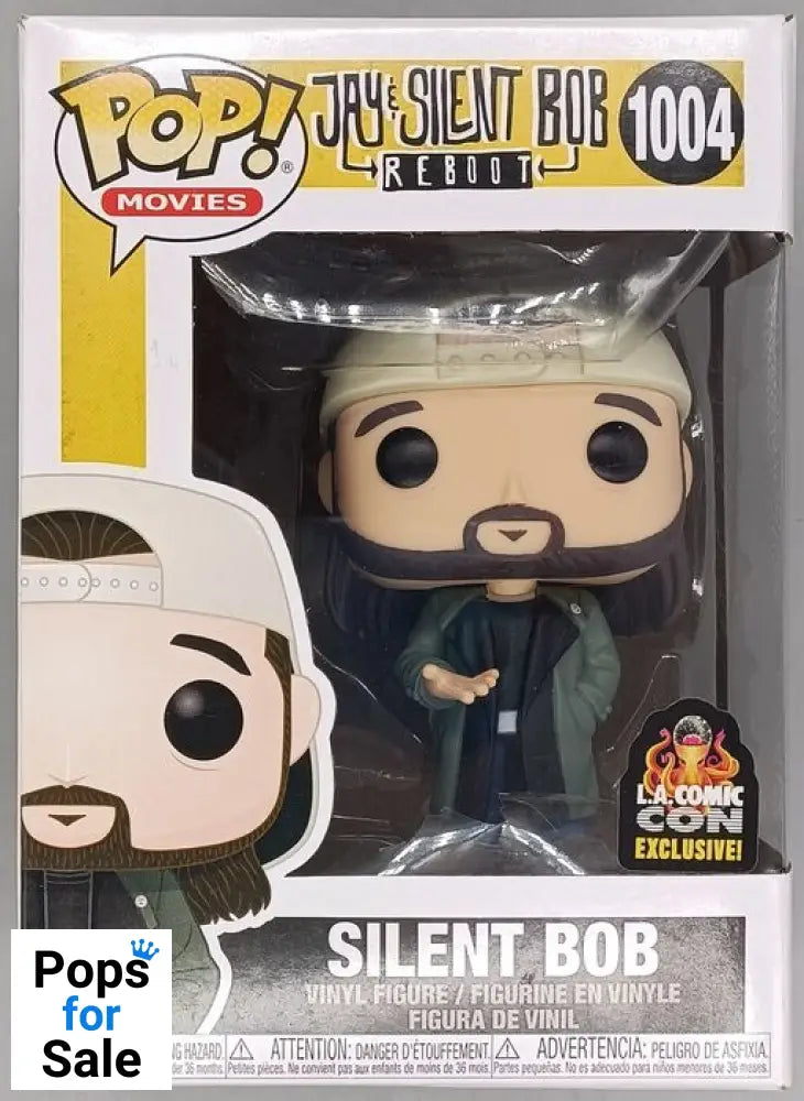 #1004 Silent Bob (Reboot) - Box Damaged Funko POP