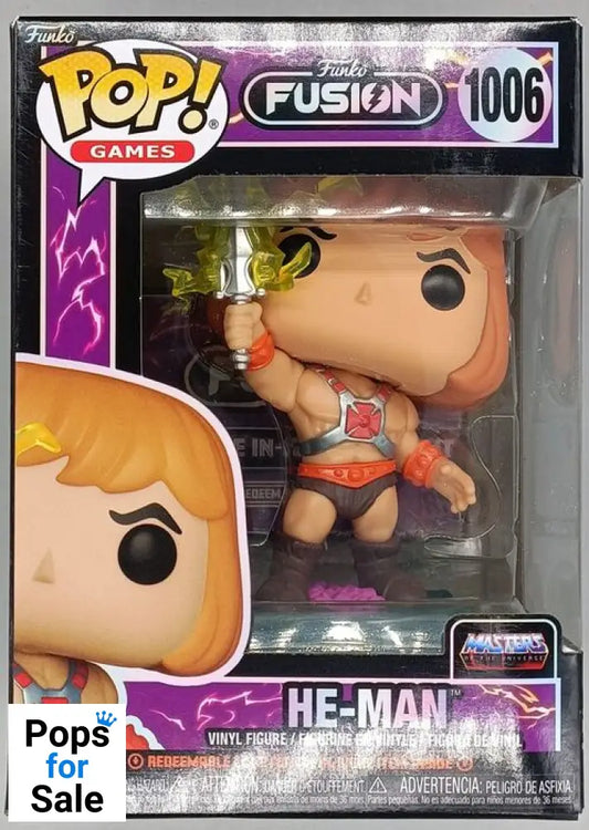 1006 He-Man - Masters of the Universe - Funko Fusion Funko POP - Brand New