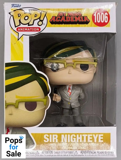#1006 Sir Nighteye - My Hero Academia - Box Damaged Funko POP