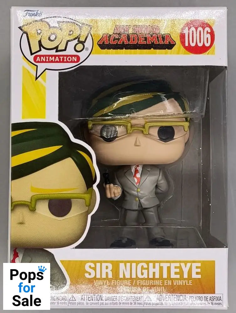 #1006 Sir Nighteye - My Hero Academia Funko POP - PopsforSale.co.uk