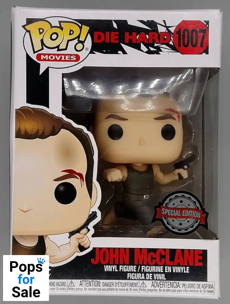 1007 John McClane (Dirty) - Die Hard - Funko POP - Box Damaged