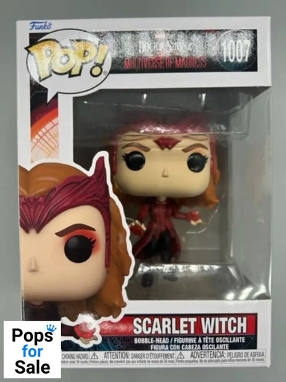 #1007 Scarlet Witch - Marvel Doctor Strange 2 Multiv- Box Damaged Funko POP - PopsforSale.co.uk