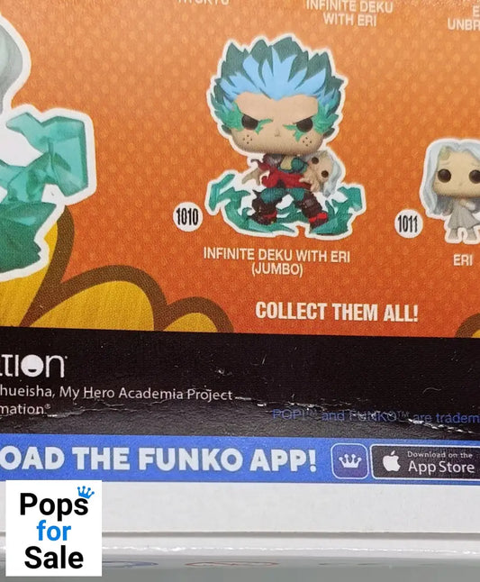 #1008 Infinite Deku with Eri - My Hero Academia Funko POP - Box Damaged