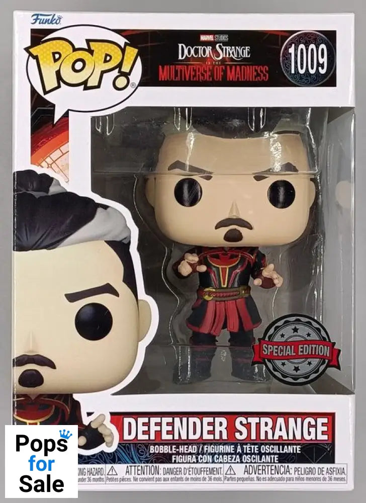 #1009 Defender Strange - Marvel Doctor Strange 2 Multiverse Funko POP
