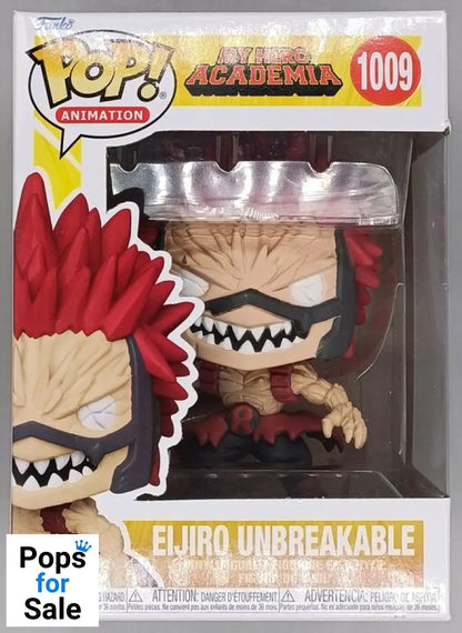 #1009 Eijiro Unbreakable - My Hero Academia - Box Damaged Funko POP - PopsforSale.co.uk