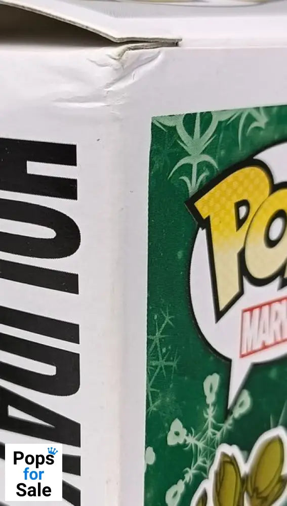 #101 Holiday Dancing Groot  Marvel Guardians Of The Galaxy Box Damaged Funko POP