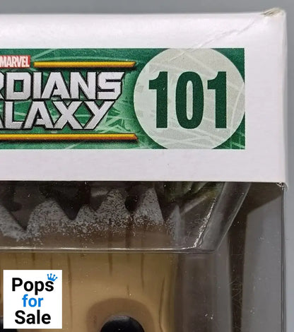 #101 Holiday Dancing Groot  Marvel Guardians Of The Galaxy Box Damaged Funko POP