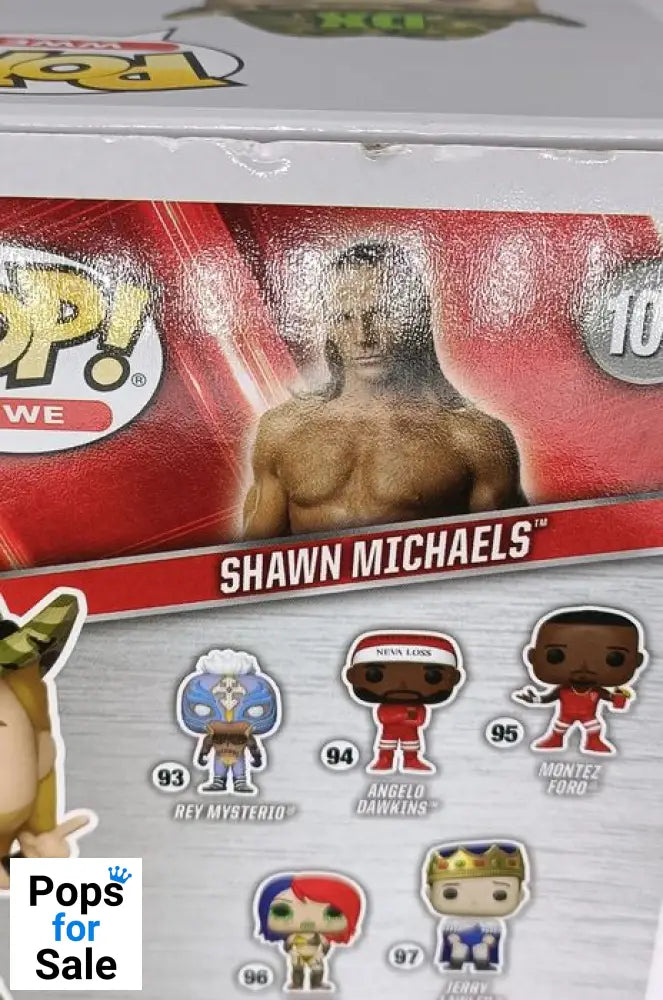 101 Shawn Michaels (D-Generation X) - WWE - Funko POP - Box Damaged