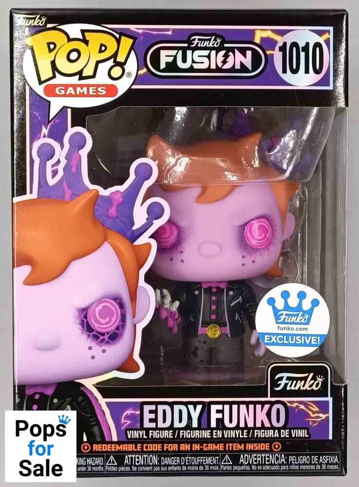 1010 Eddy Funko - Funko Fusion Funko POP - Brand New