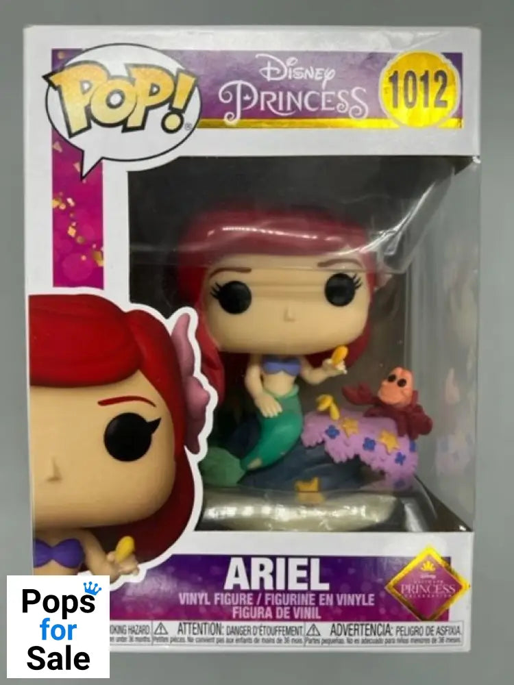 #1012 Ariel (Ultimate Princess) Disney The Little Mermaid Box Damaged Funko POP