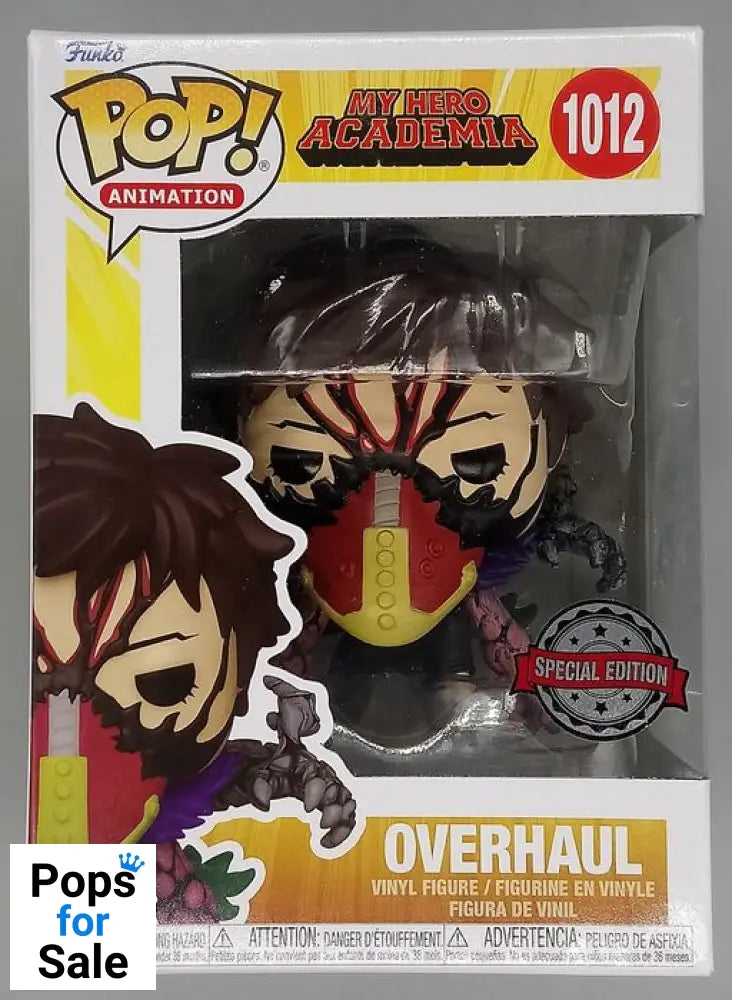 #1012 Overhaul (Fused) - My Hero Academia - Box Damaged Funko POP - PopsforSale.co.uk