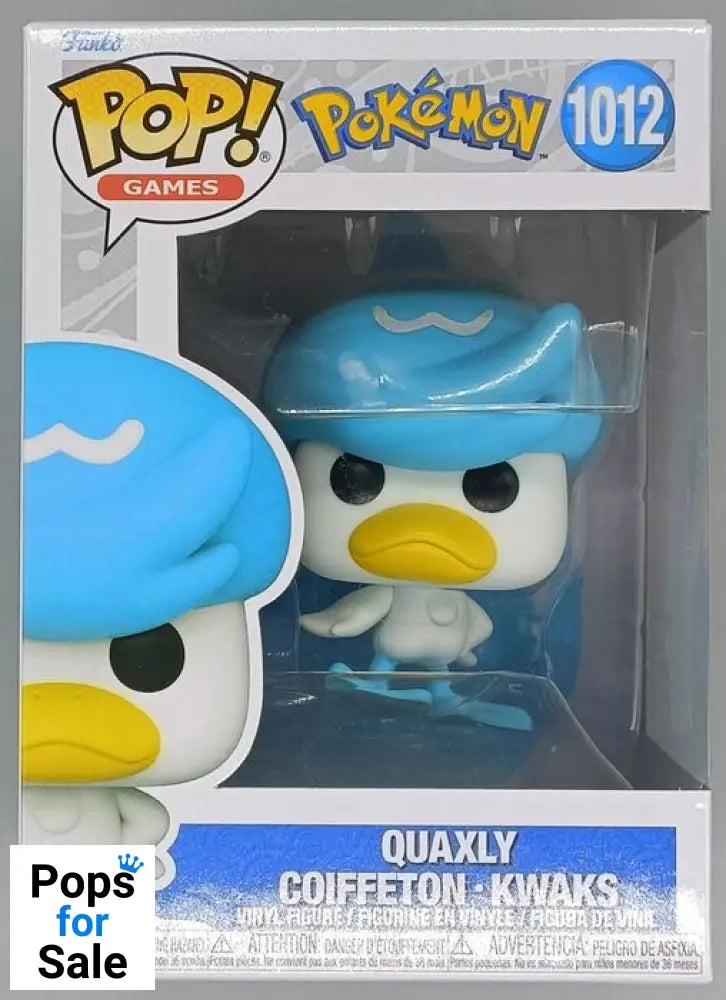 1012 Quaxly - Pokemon Funko POP - Brand New