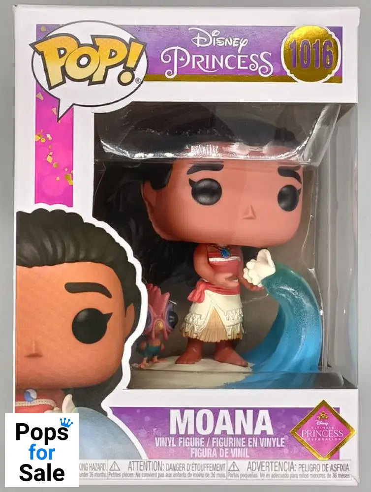 #1016 Moana (Ultimate Princess) - Disney Moana - Box Damaged Funko POP