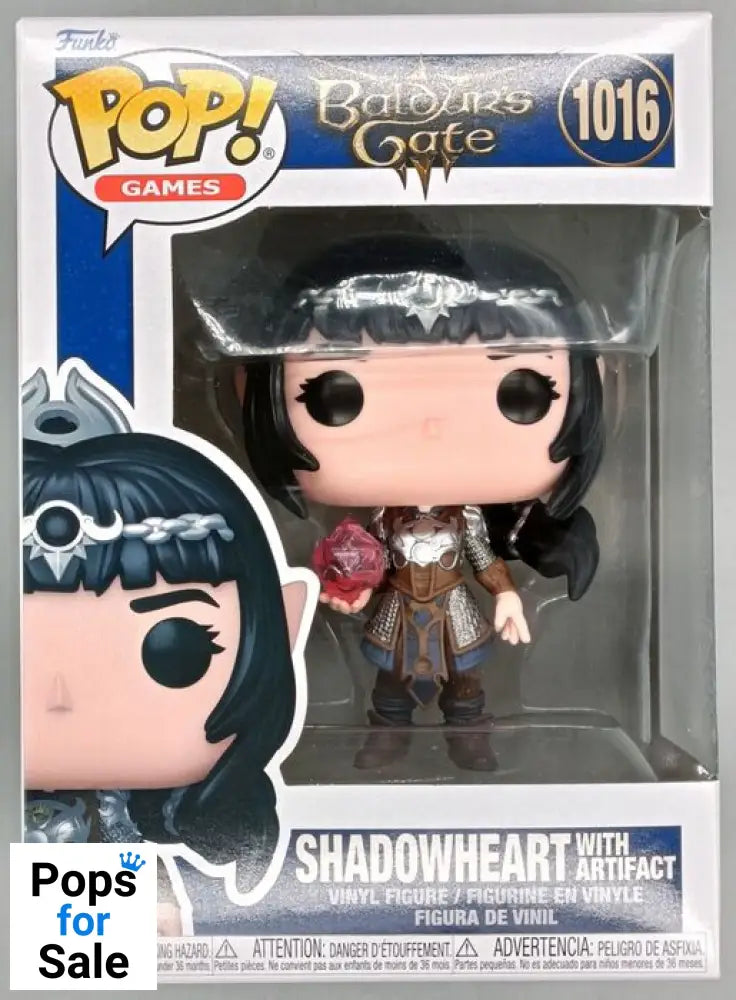 1016 Shadowheart with Artifact - Baldur's Gate Funko POP - Brand New