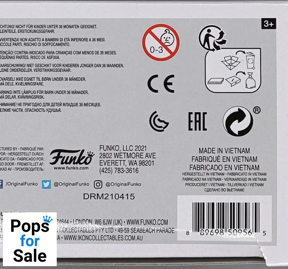 1017 Godzilla - Godzilla Vs Kong - Funko POP - Box Damaged