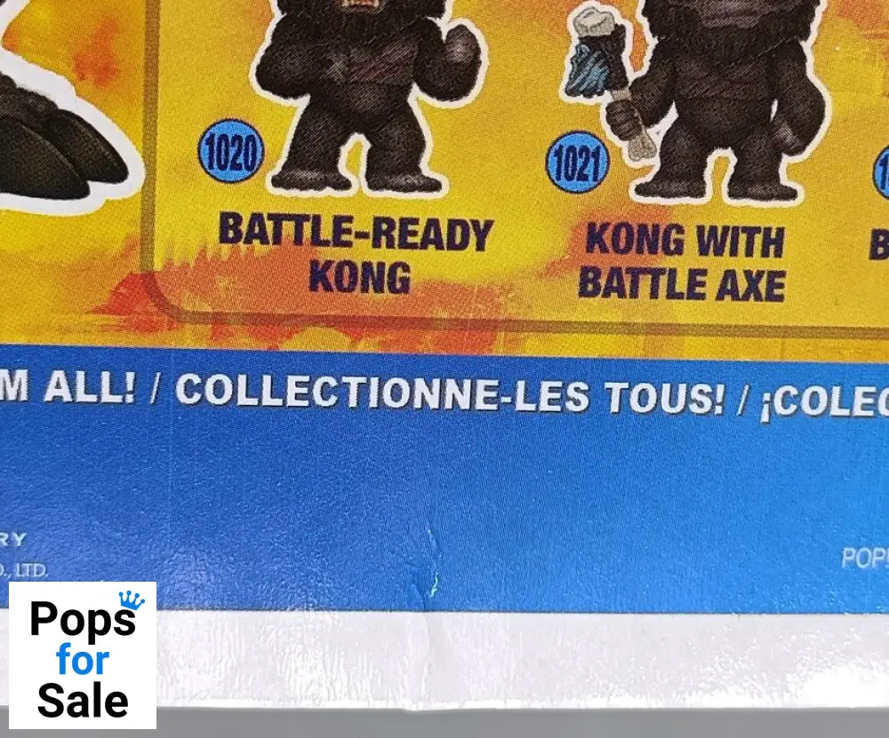 #1018 Heat Ray Godzilla - Godzilla vs Kong - Box Damaged Funko POP