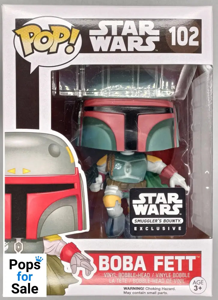 #102 Boba Fett (Action Pose) - Star Wars Funko POP - PopsforSale.co.uk