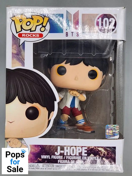 #102 J-Hope - BTS - Box Damaged Funko POP - PopsforSale.co.uk