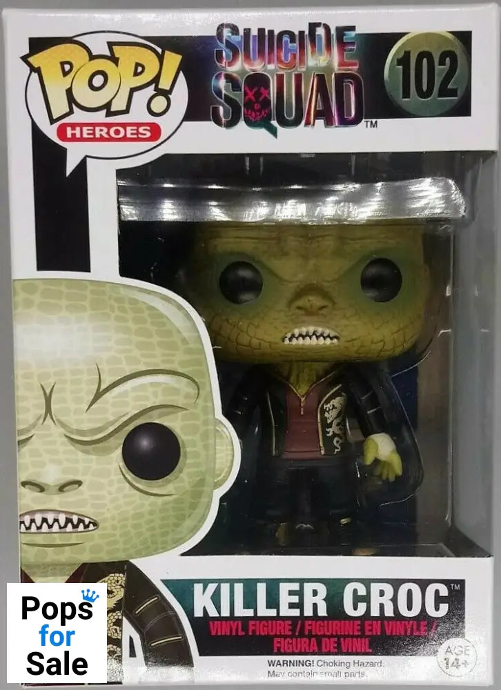 102 Killer Croc - DC Suicide Squad Funko POP