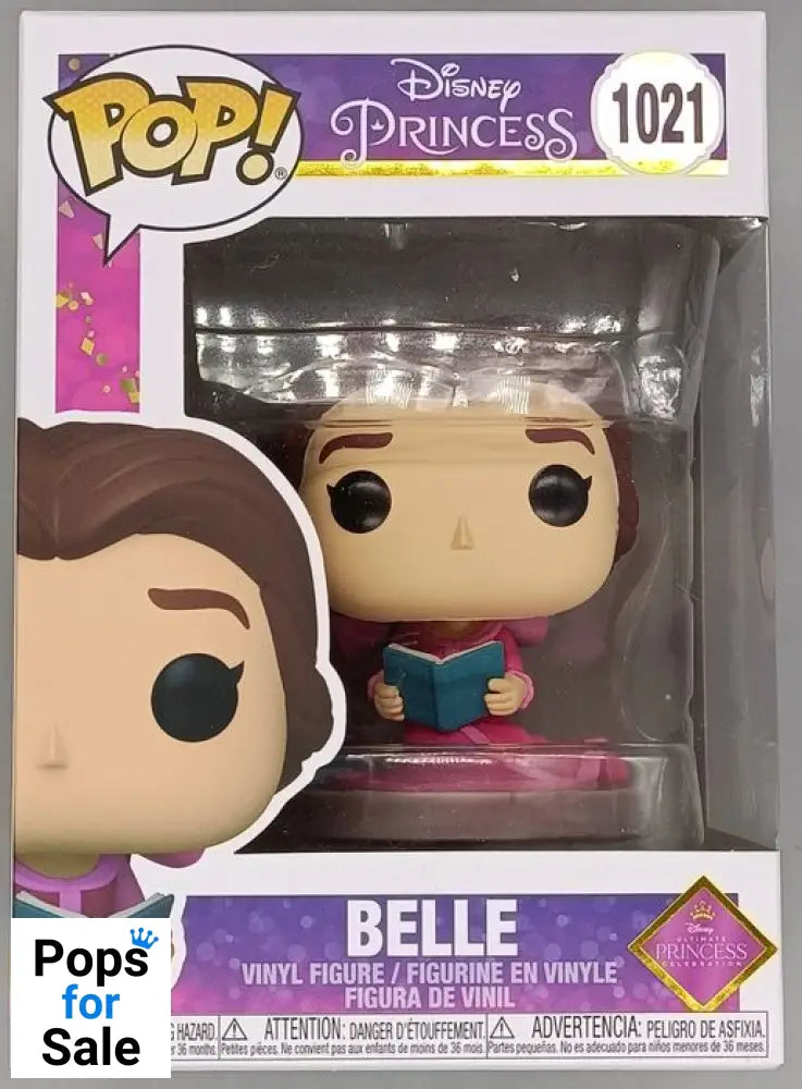 #1021 Belle Reading (Ultimate) - Disney Beauty & The Beast Funko POP - PopsforSale.co.uk