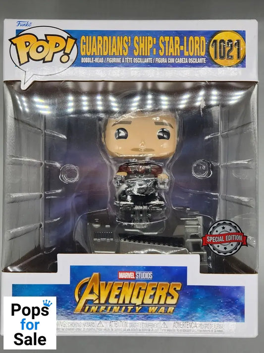 #1021 Guardians' Ship: StarLord Deluxe - Marvel - Box Damaged Funko POP - PopsforSale.co.uk