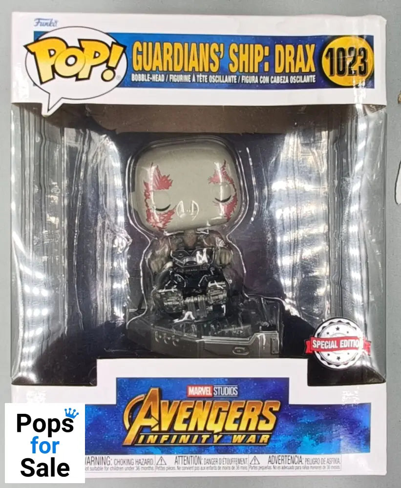 1023 Guardians' Ship Drax - Deluxe - Marvel Avengers Infinity War - Funko POP - Box Damaged