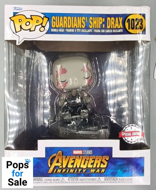 1023 Guardians' Ship Drax - Deluxe - Marvel Avengers Infinity War - Funko POP - Box Damaged