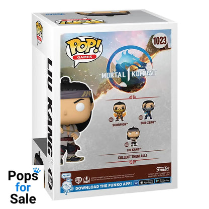 1023 Liu Kang - Mortal Kombat Funko Pop Preorder