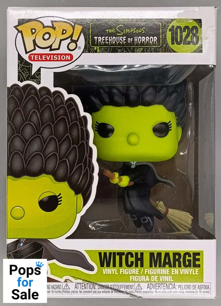 1028 Witch Marge - The Simpsons - Funko POP - Box Damaged