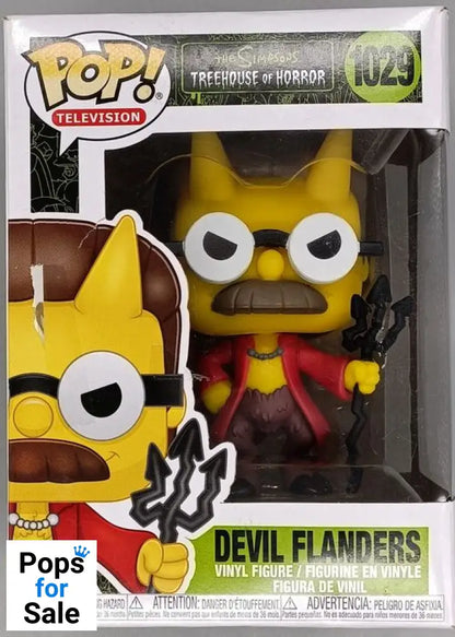 1029 Devil Flanders - The Simpsons - Box Damaged Funko POP