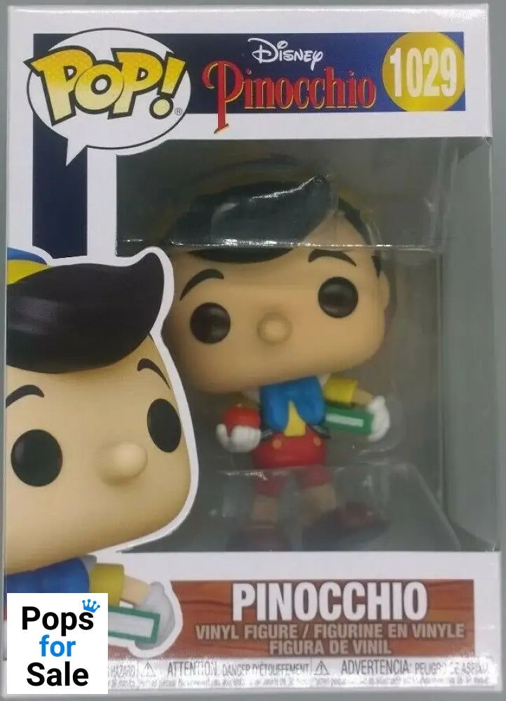 #1029 Pinocchio (School Bound) - Disney Pinocchio Funko POP - PopsforSale.co.uk