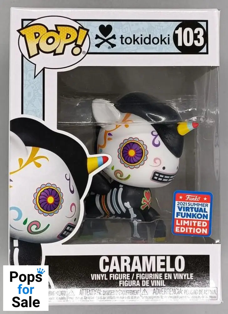 #103 Caramelo VFK21 Con Sticker - Tokidoki Funko POP