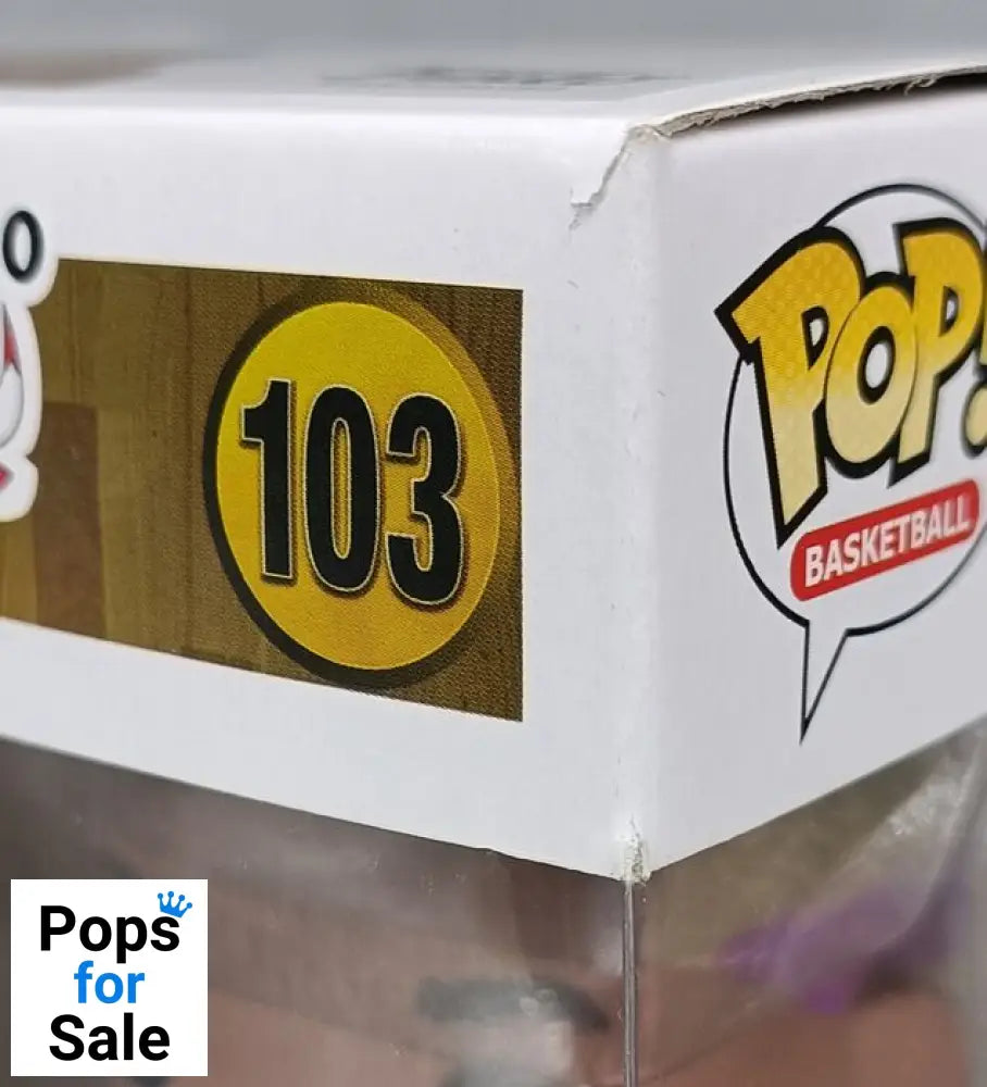 #103 Dennis Rodman - NBA Legends - (Bulls Home) - Box Damaged Funko POP - PopsforSale.co.uk