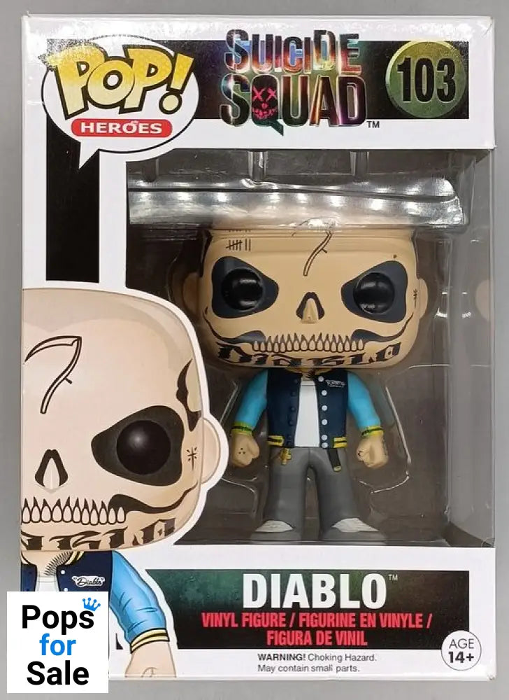 #103 Diablo - DC - Suicide Squad - Box Damaged Funko POP