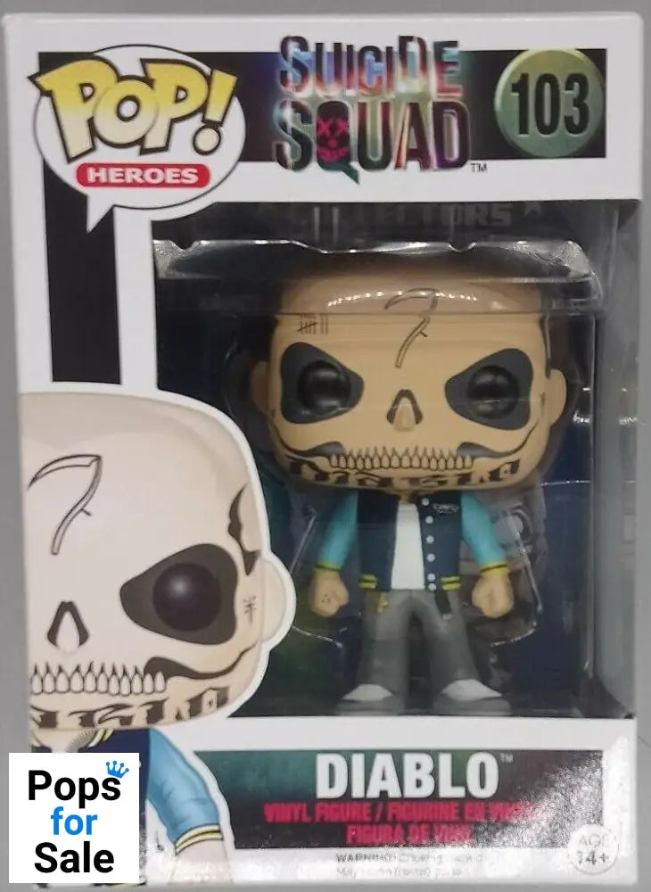 #103 Diablo - DC - Suicide Squad Funko POP - PopsforSale.co.uk