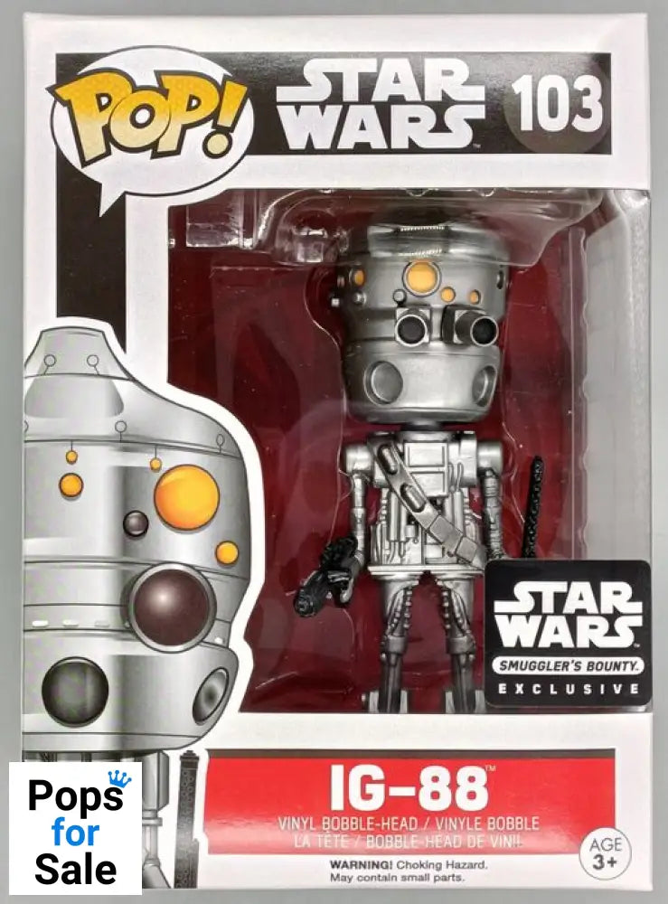 #103 IG-88 - Star Wars - Smuggler's Bounty Funko POP