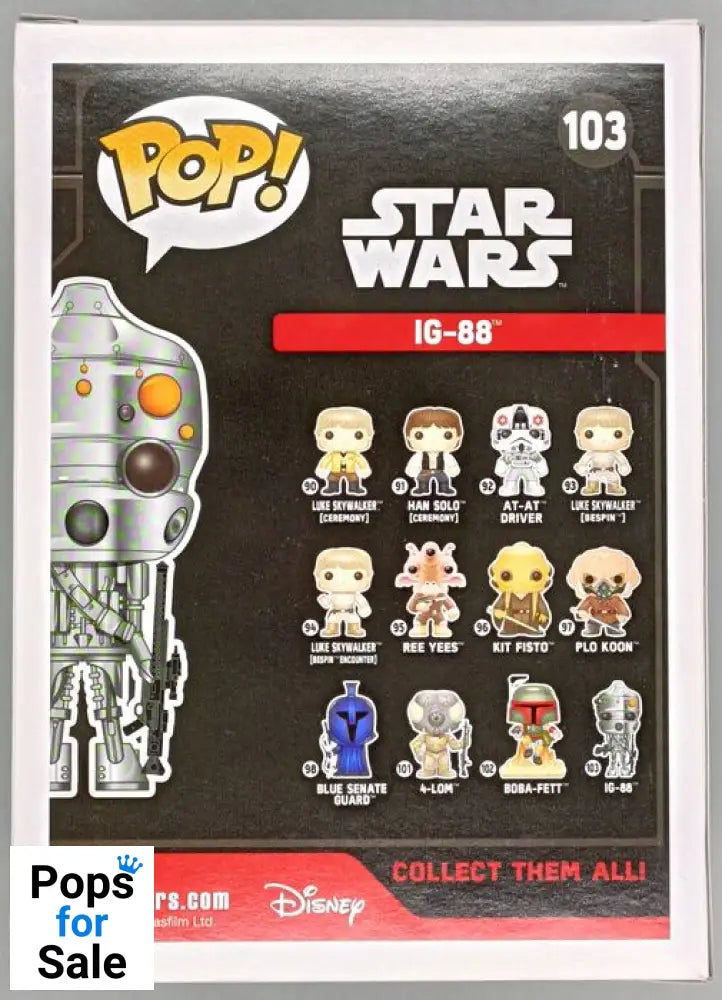 #103 IG-88 - Star Wars - Smuggler's Bounty Funko POP