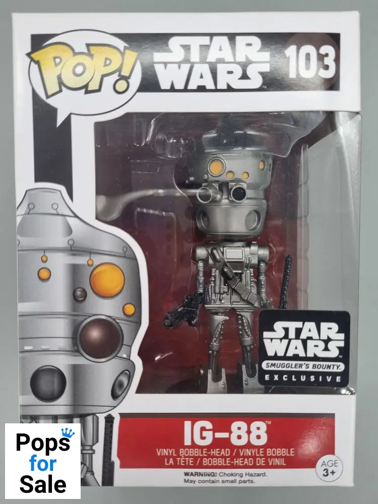 #103 IG-88 - Star Wars - Smuggler's Bounty Funko POP - PopsforSale.co.uk