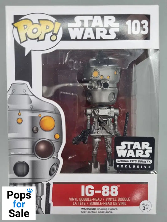 #103 IG-88 - Star Wars - Smuggler's Bounty Funko POP - PopsforSale.co.uk