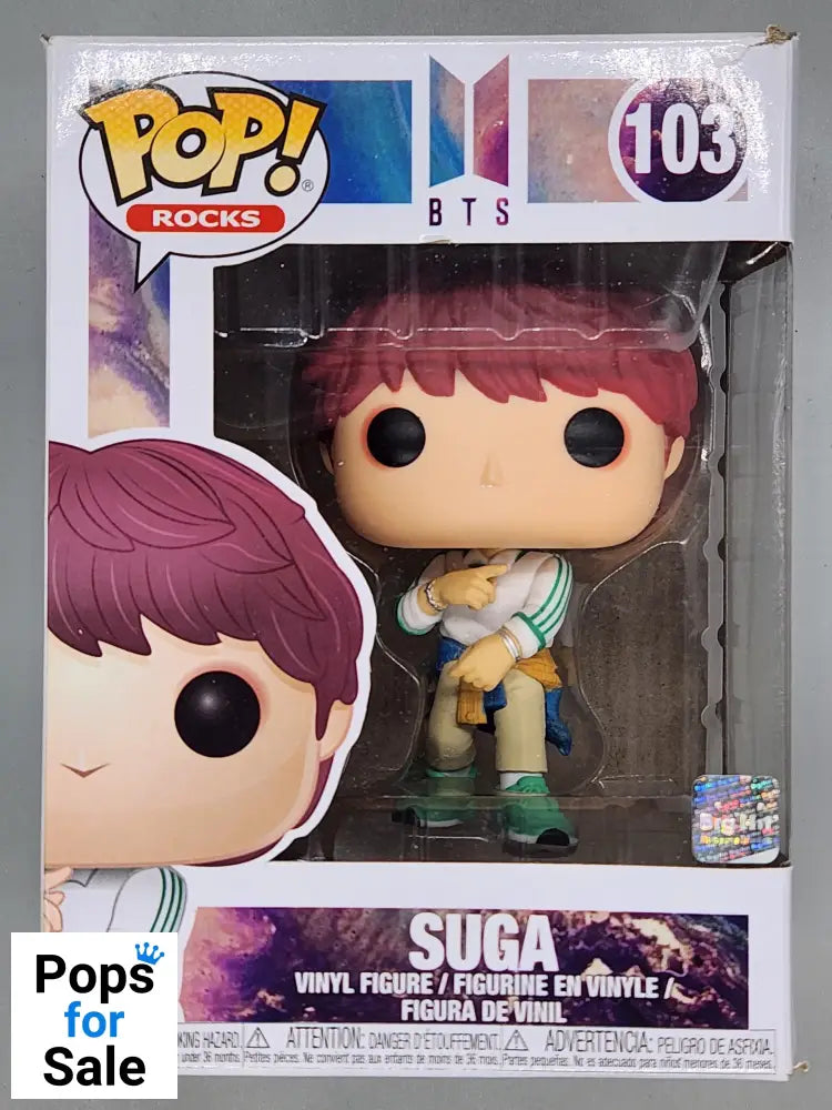 103 Suga - BTS - Funko POP - Box Damaged
