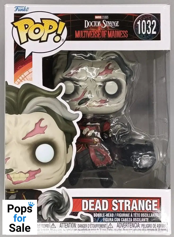 #1032 Dead Strange - Marvel Doctor Strange 2 Funko POP - PopsforSale.co.uk