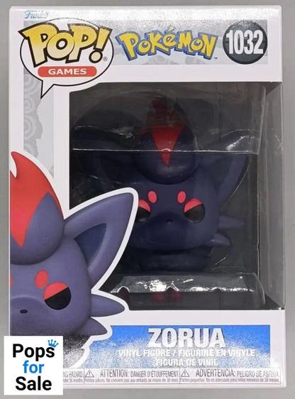 1032 Zorua - Pokemon Funko POP - Brand New