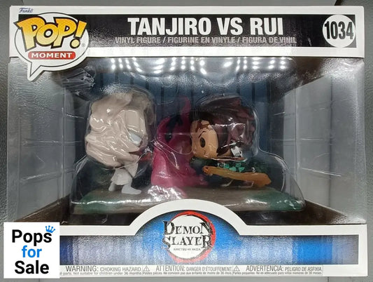 #1034 Tanjiro vs. Rui - Anime Moment - Demon Slayer Funko POP - PopsforSale.co.uk