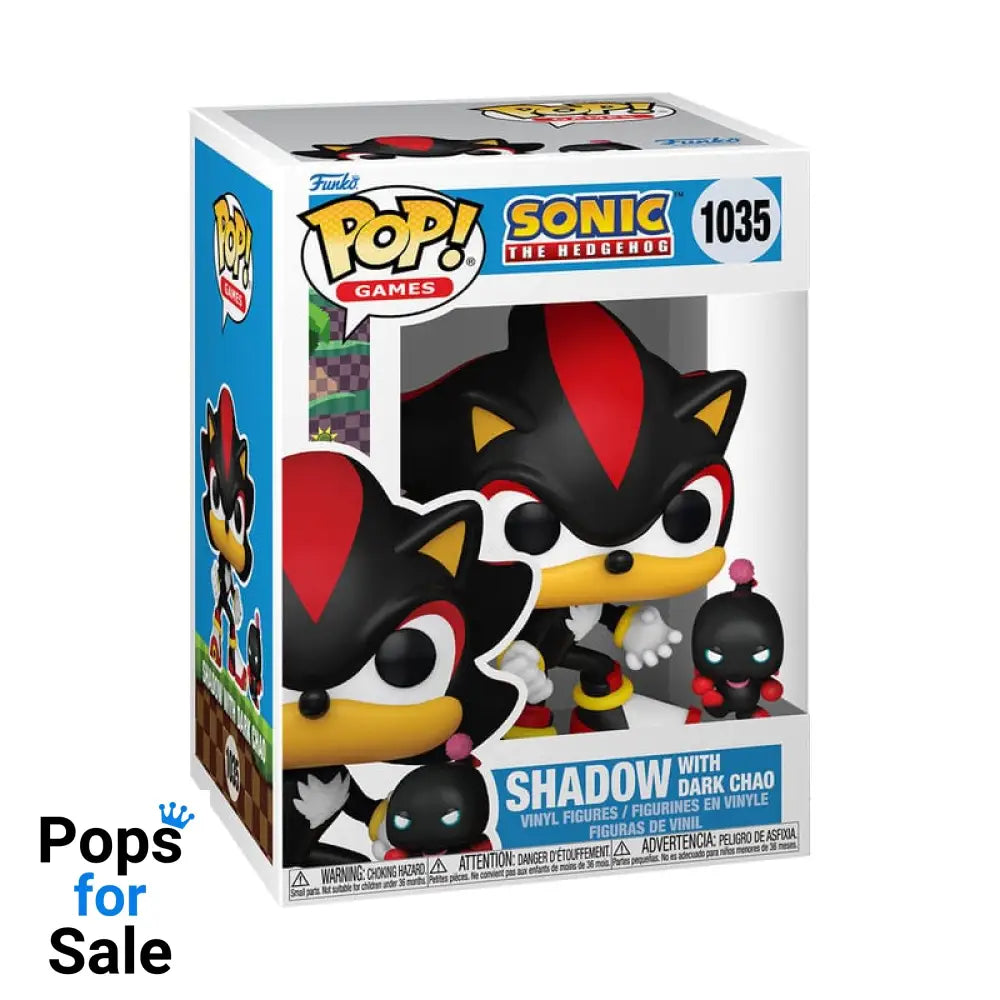 1035 Shadow With Dark Chao - Sonic The Hedgehog Funko Pop Preorder