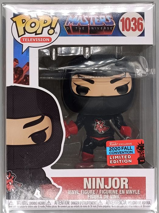 #1036 Ninjor - Masters of the Universe - 2020 Con Funko POP - PopsforSale.co.uk