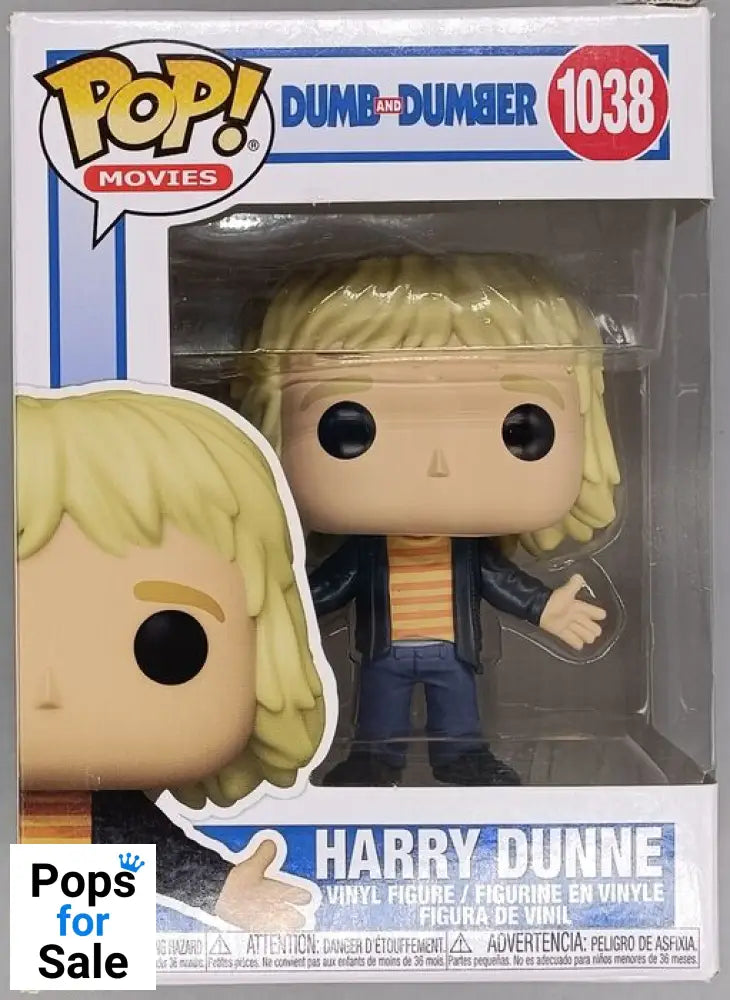 #1038 Harry Dunne - Dumb and Dumber - Box Damaged Funko POP